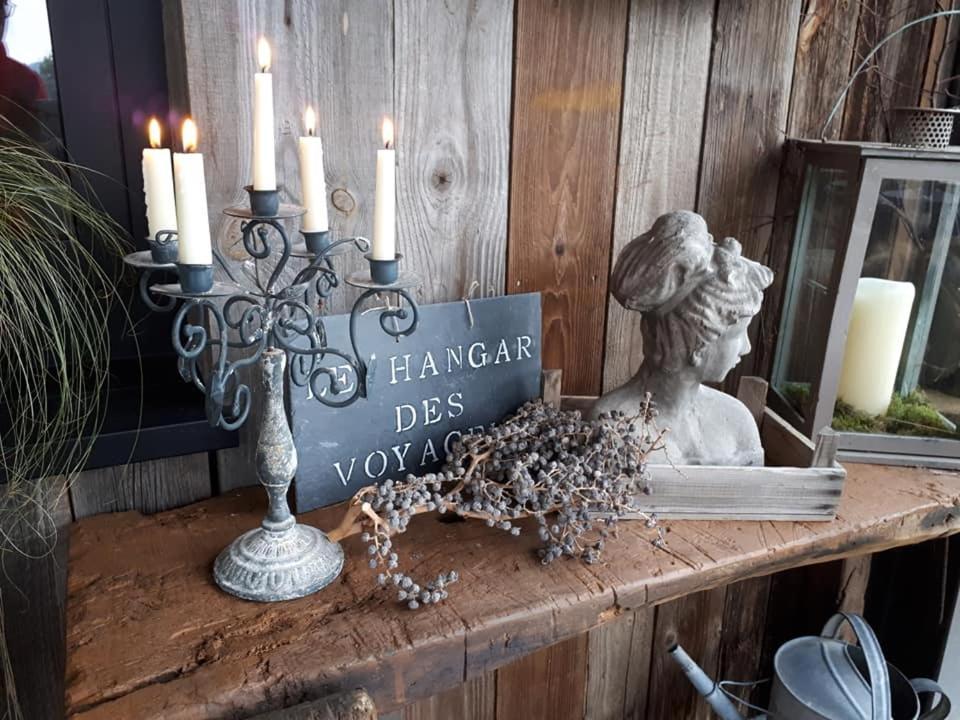 Le Hangar Des Voyageurs Petit-Halleux Buitenkant foto