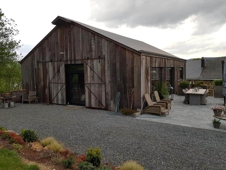 Le Hangar Des Voyageurs Petit-Halleux Buitenkant foto